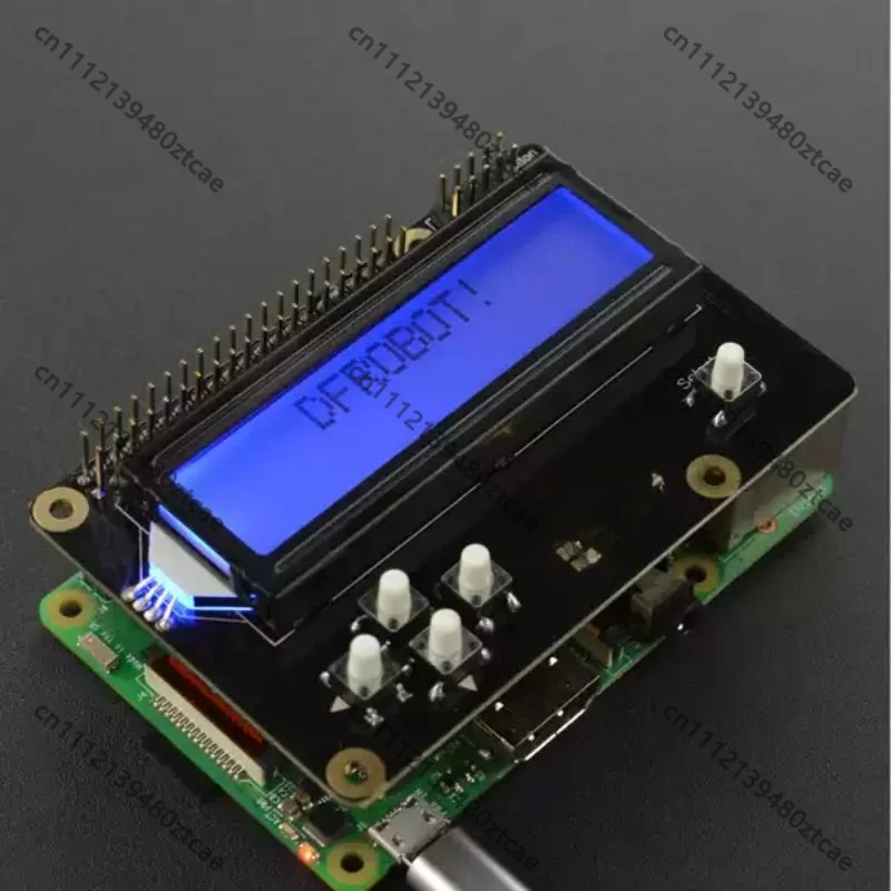 DFRobot Gravity, Adjustable Backlight Menu Operation Screen for Student Robot Car Human-machine Interaction Coding Experiment
