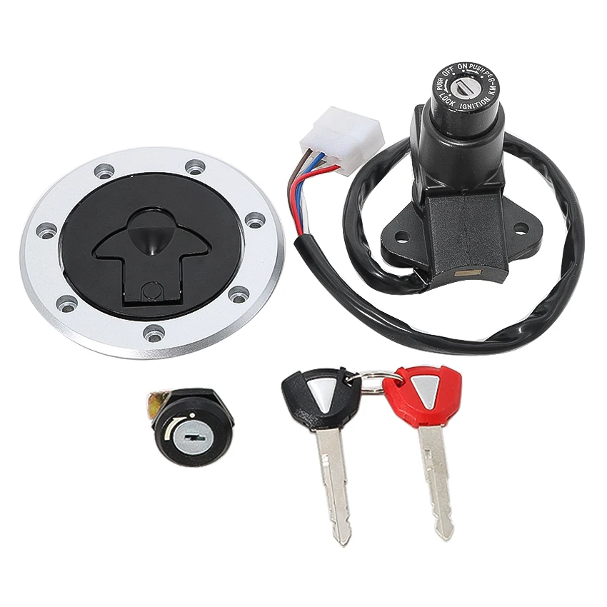 Ignition Switch Full Lock Set For Kawasaki ZG1000 GTR1000 1000GTR 1994-2003 Years 27004-5475 /27005-5102 /27016-5204 /51049-1079