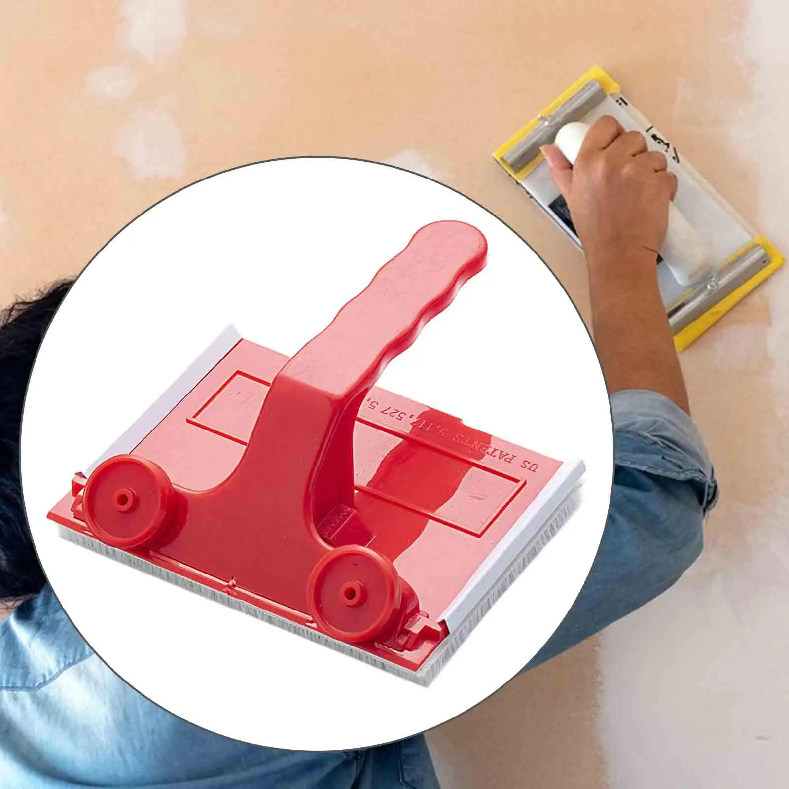 Edge Wall Trimmer strumenti per l'applicazione della vernice pennello per pittura ad angolo pennello per bordi Trimmer strumento per la pittura dei bordi per soffitti pareti angolari