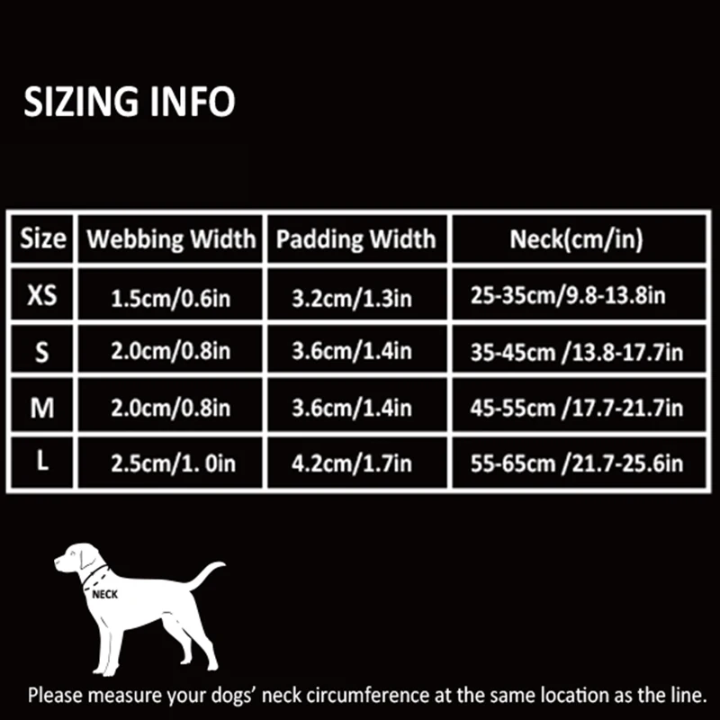 Winhyepet-Personalized Nylon Military Dog Collar, Adjustable Pet Training Collars, Tactical Outdoor Thicker Fabric