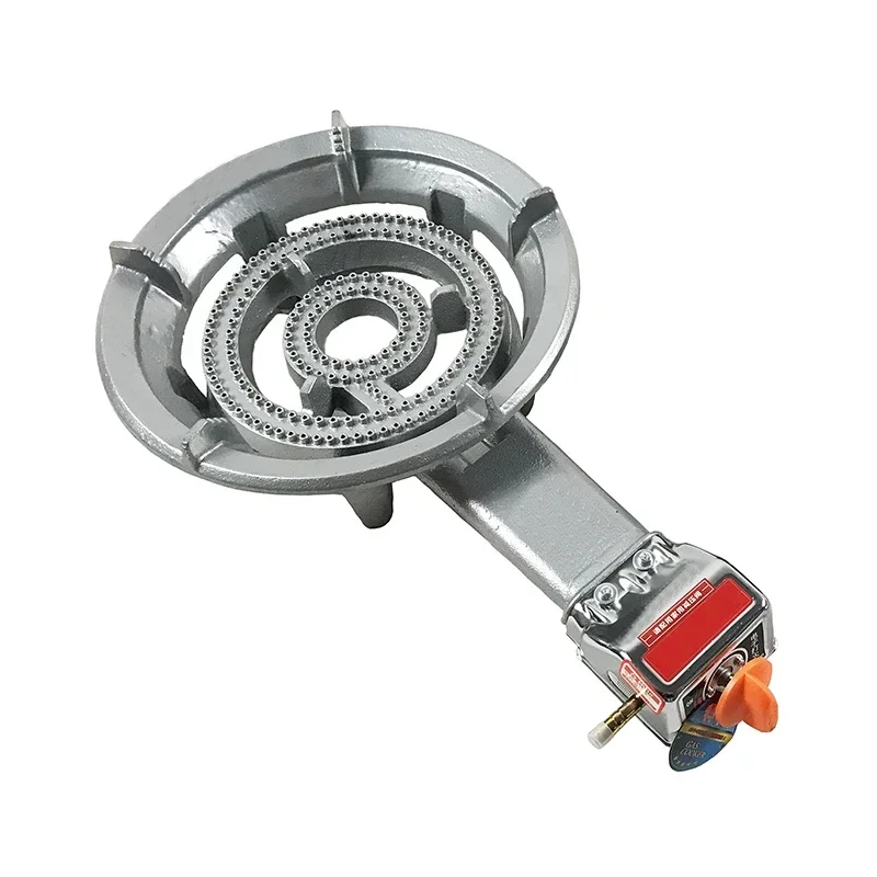Household 220v Portable Outdoor Gas Stove Commercial Desktop Single Stove Fierce Single Fierce Low Pressure Natural Gas Stove