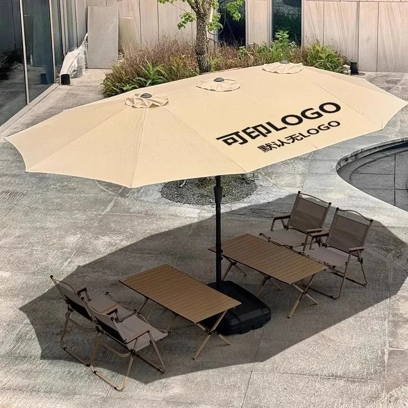 & Outdoor Parasol Nordic Garden Terrace Patio Umbrellas Creative Folding Stall Special Umbrella Garden Furniture Outdoor Umbrell