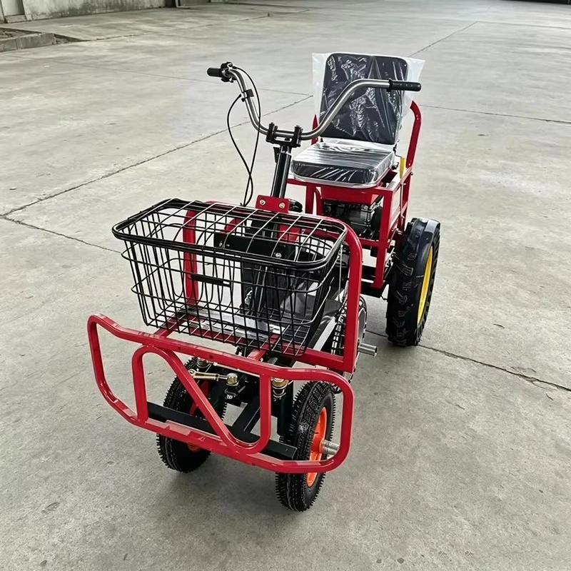 Hot Sale Four Wheel Riding Agricultural Scarifier  Damage Plastic Mulch Ridge Soil Crust Breaking Machine