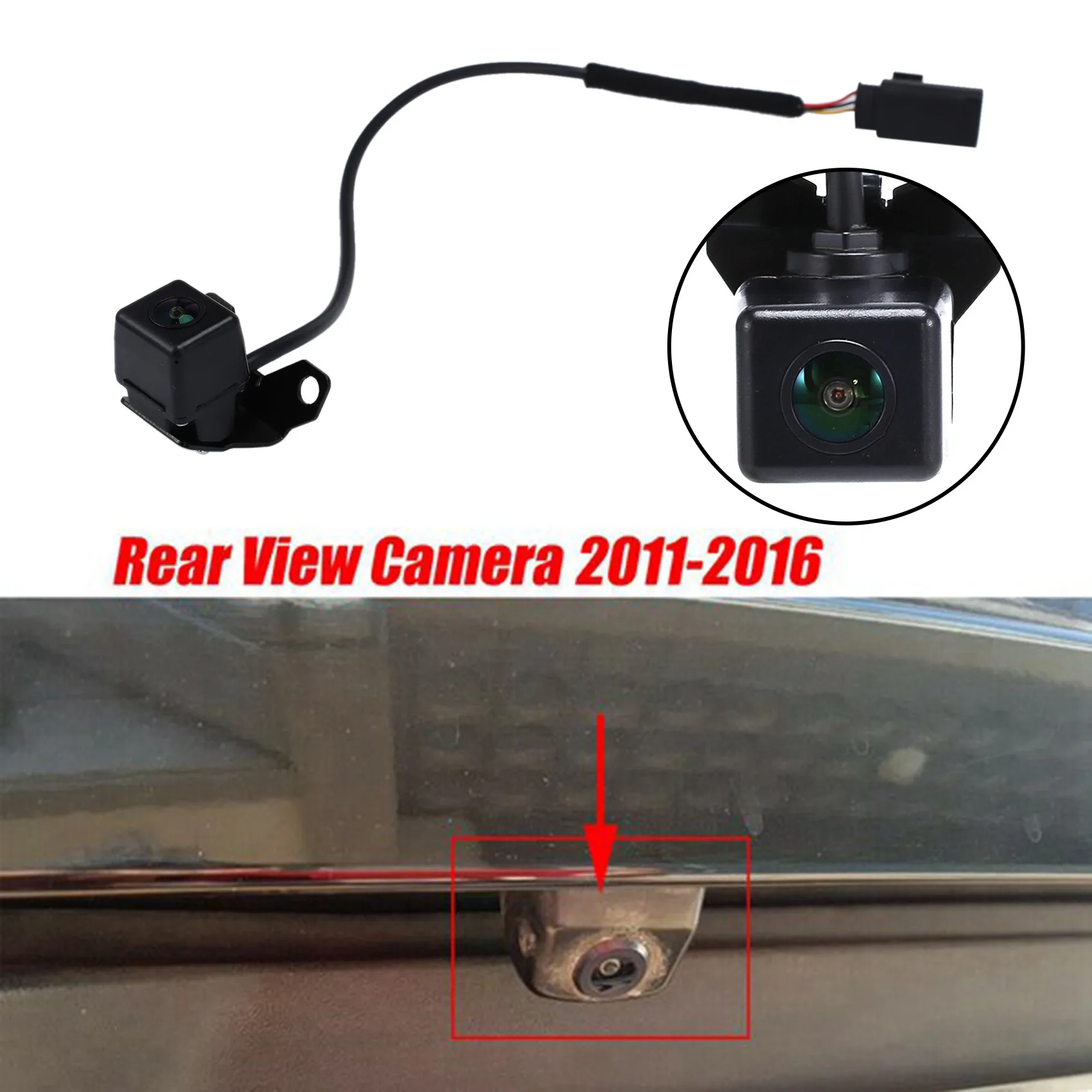 957503W100 Car Rear View Camera Rear Back View Camera Assy for KIA Sportage SL 2010-2014 95750-3W100 957503W000 jasmine