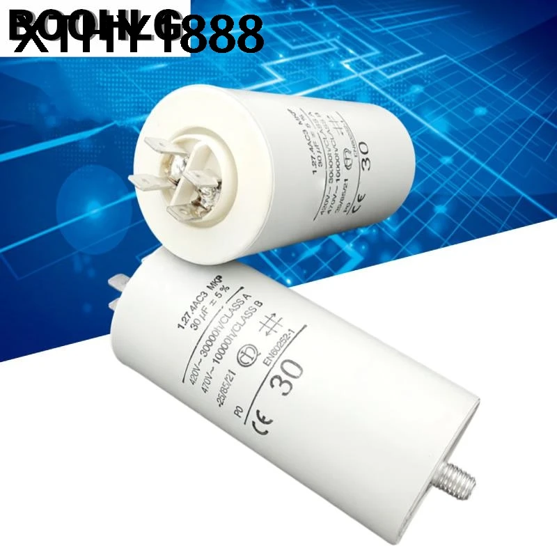 1PCS A V 30uF 1.27.4AC3 MKP Start Capacitor 420V