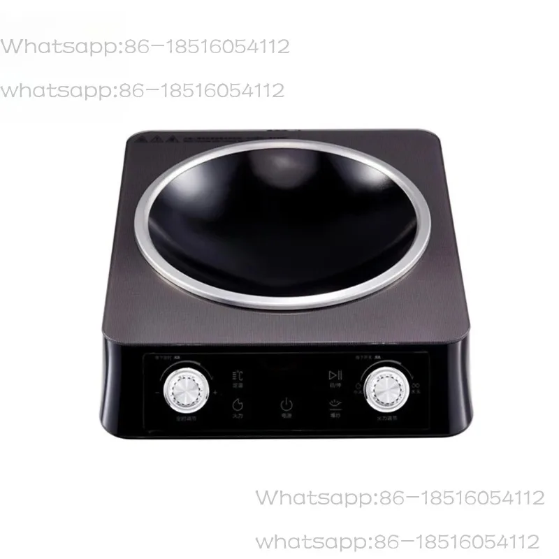 

Вогнутая индукционная плита 3500 Вт, мощная плита для жарки, интенсивная индукционная плита вок, Piastra A Indté