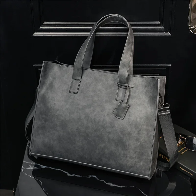 

Fashion Luxury Men's Hand Bags Tote Multifunctional Large Capacity Handbag Men Shoulder Messenger Bag Male Crossbody Bag Bolsas