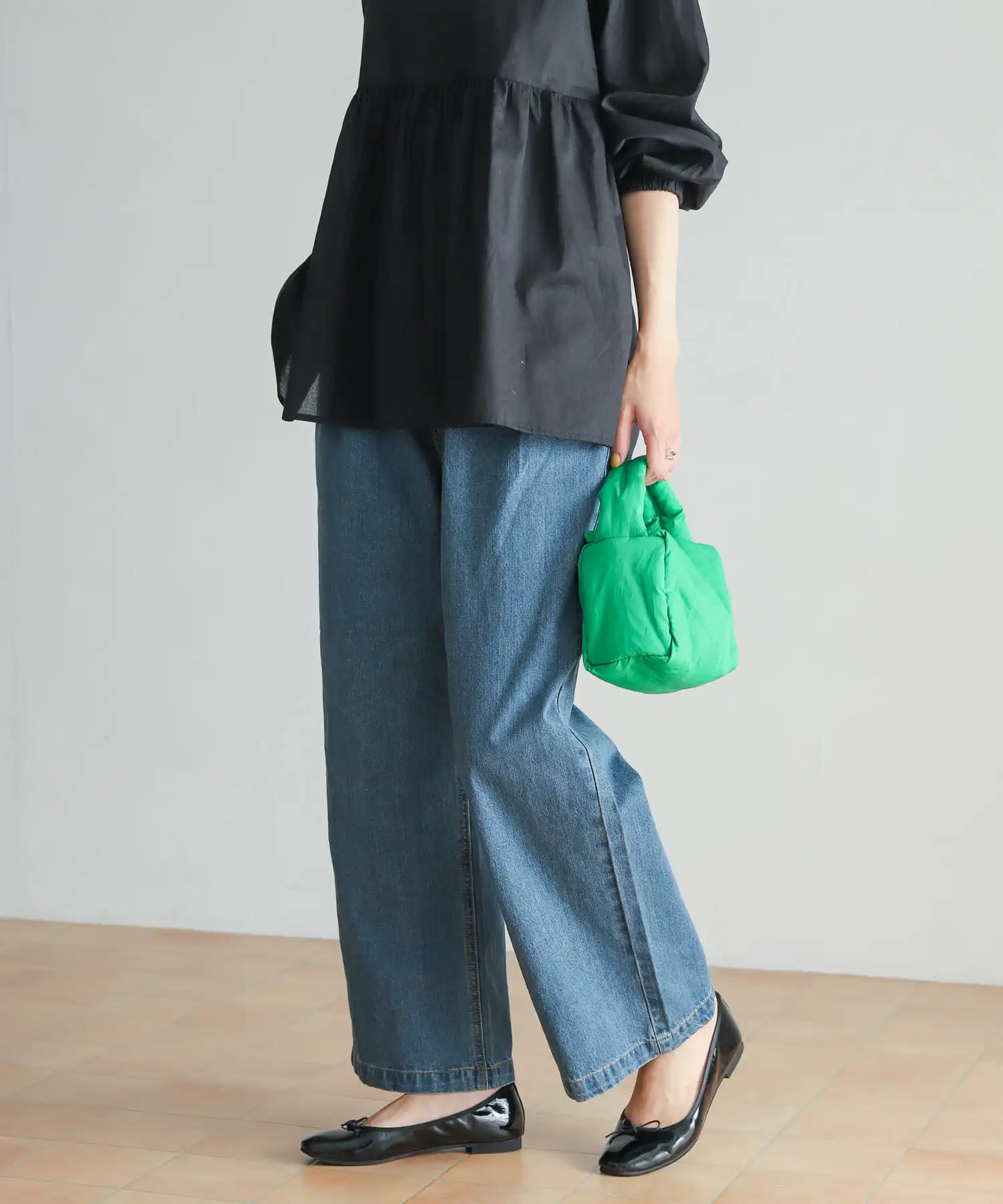 

High Waist Loose Fit Cotton Denim Jeans Straight Leg Casual Washed out Women's Autumn 2025 IENA Blue Jeans Casual Style