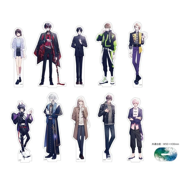 Otome Game 9 R.I.P. sequel Anime Nika Amatsuka Syusha Shokusoku Aoi Ine Acrylic figure stand keychain Christmas Gifts