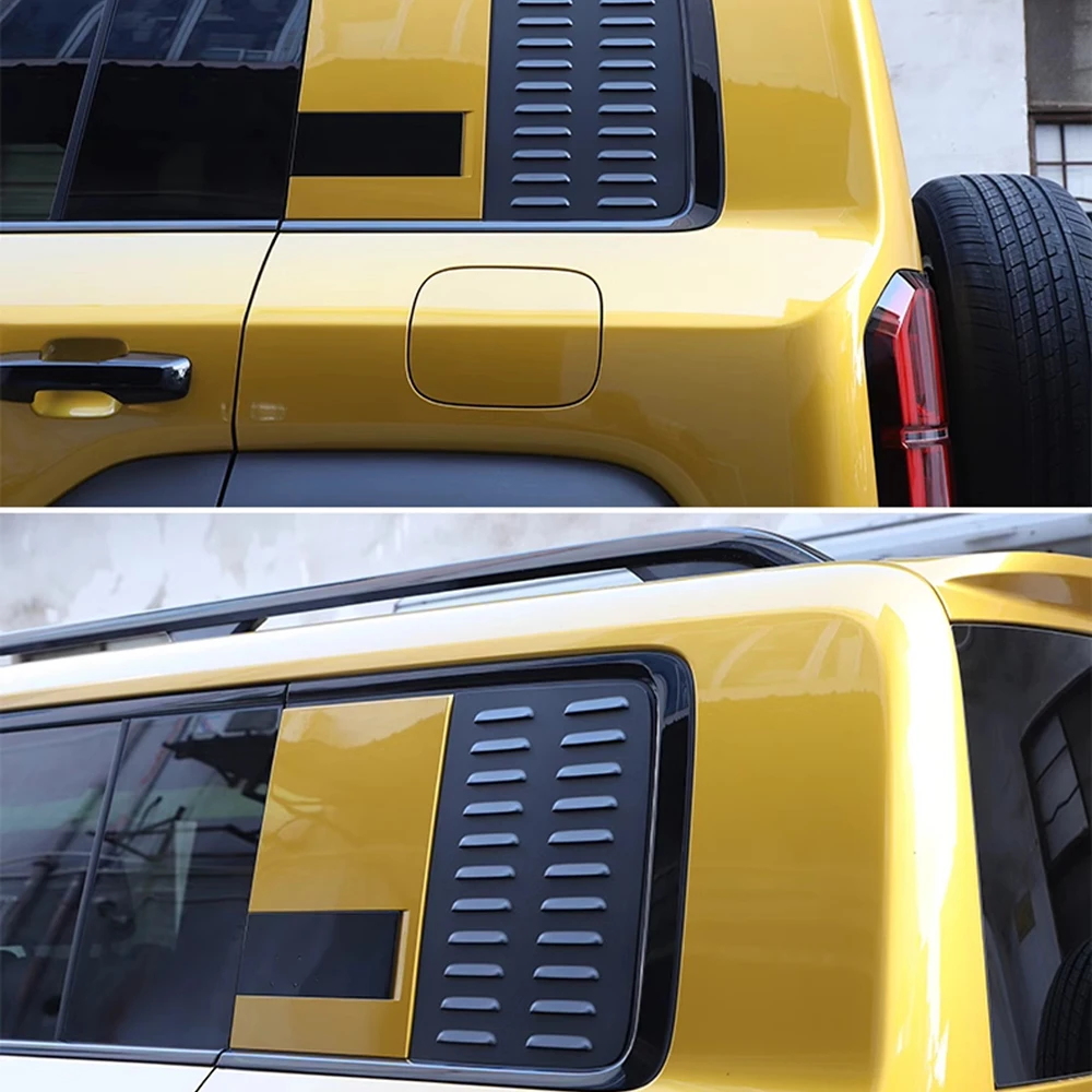 Car Rear Window Ventilation Louver Anti Mosquito Net Modification Accessories Fit For BYD Formula Leopard 5 2023 2024 2025