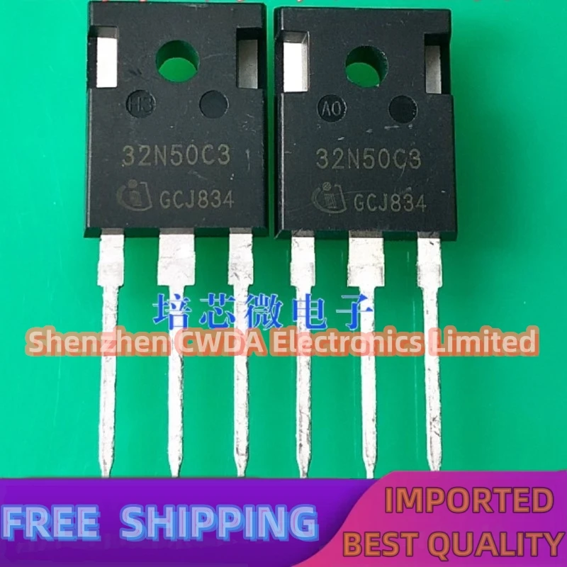 10PCS-20PCS  SPW32N50C3 32N50C3  TO-247 560V 32A  In Stock Can Be Purchased