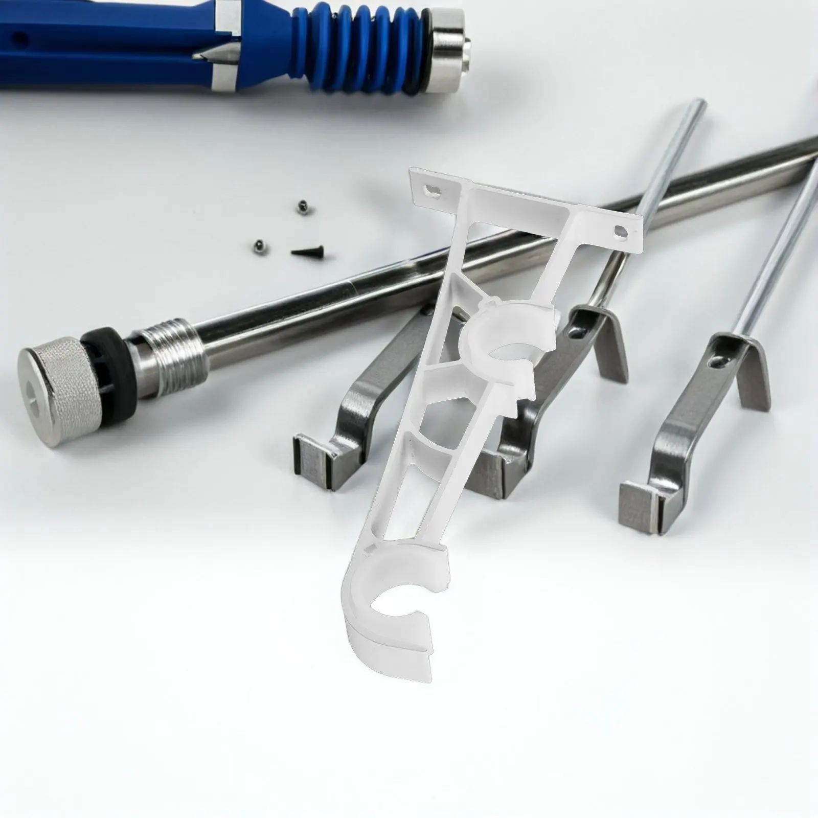 4個入り-ダブルカーテンロッドブラケット-高耐久アルミニウム合金製-壁掛けホルダー-窓用カーテンやリビングルーム用カーテンに安定したサポートを与える