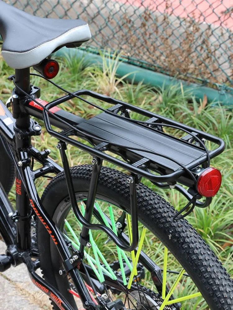 AliExpress iosn Universal Bicycle Rear Shelf Luggage Carrier Racks Aluminum Alloy Quick-Loading And Release Portable Tailstock Bike Accessories