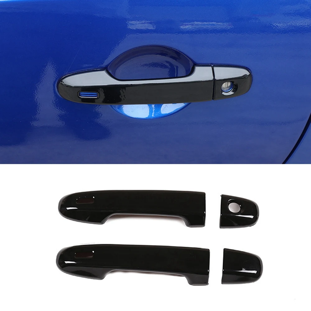 Car Exterior Door Handle Cover Trim for Toyota 86 GT86 Subaru BRZ 2012-2020(Carbon Fiber)