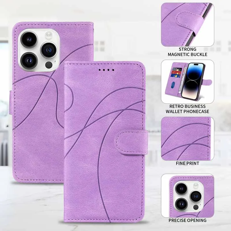 Leather Case For Samsung Galaxy A05 A05S A04 A04S A04E A02S A03S A03 Core M12 M22 4G M32 M54 M23 M15 M55 5G Flip Wallet Cover