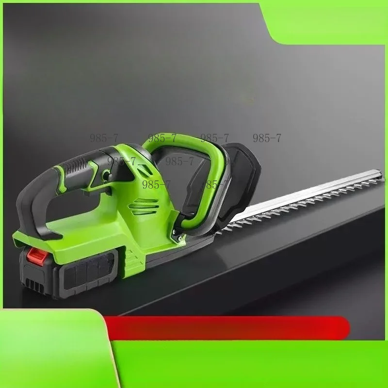 Efficient Green Trimming Tool, Brushless Cordless Electric Hedge Trimmer for Home Garden Pruning & Tea Plant Shearing
