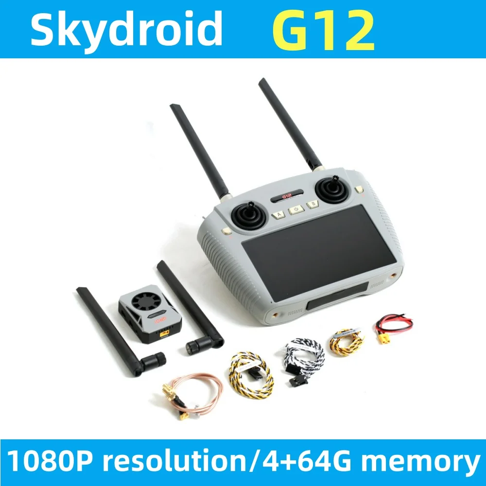 Skydroi G12 Remote Control Dual Frequency 2.4/5.8G Image Transmission 1080P Drone Vehicle & Vessel for Enhanced Flying Experienc