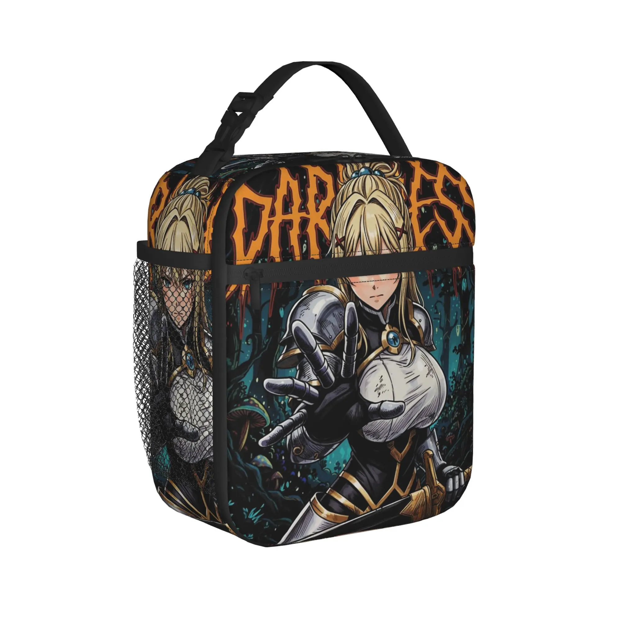 Darkness Konosuba Anime Fanart Insulated Lunch Bags Leakproof  Lunch Container Thermal Bag Tote Lunch Box Picnic Food Handbags