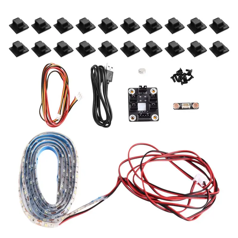 

AT82-For Bambu Lab X1 P1 Series,For Panda Station Lighting Kit 3D Printer Accessories For Panda Verse Storage Kit