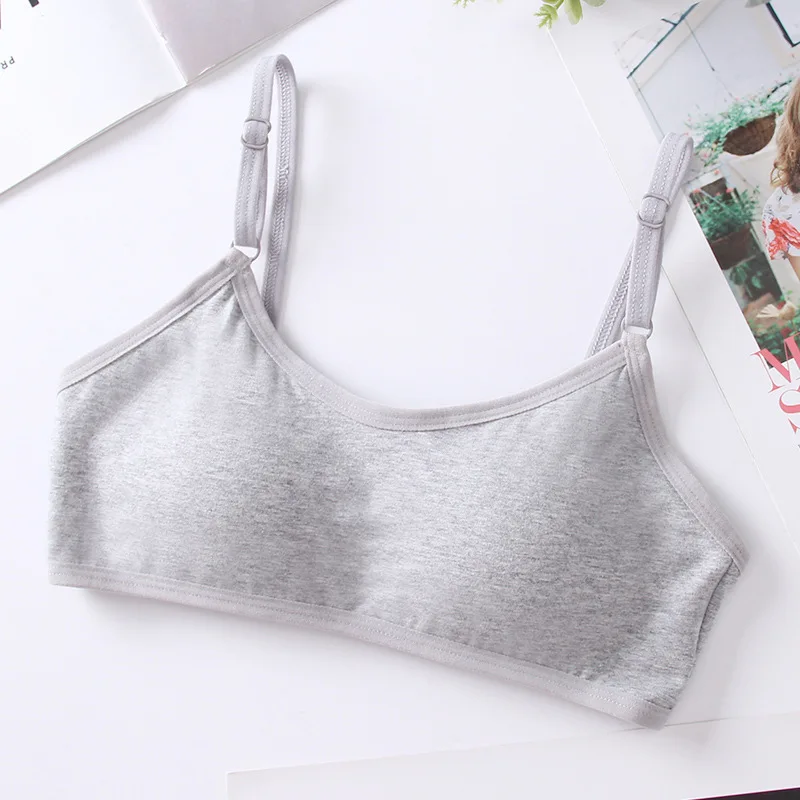 Kids Girls Underwear Adjustable Bra Vest Children Underclothes Undies Clothes Kids Thin Cup Young Girl Bra