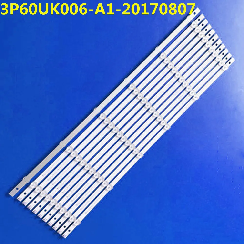 11PCS LED Backlight Strip For 3P60UK006-A1-20170807 For LS60A31 LS60AL88U61