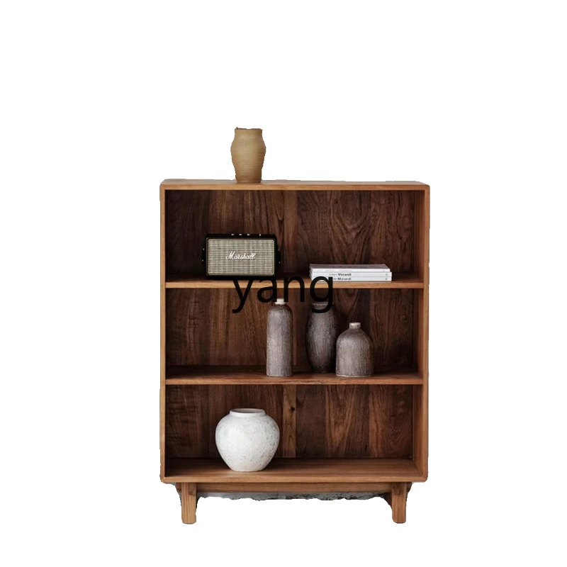 

LTT Nordic Mid-Century Storage Cabinet Chinese Style Combination Bookshelf Vintage Sideboard