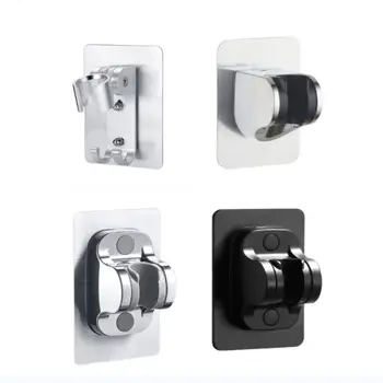 자체 접착 샤워 팔 헤드 홀더 홈 욕실 액세서리에 대한 조정 가능한 벽 마운트 고정 기본 플레이트 브래킷