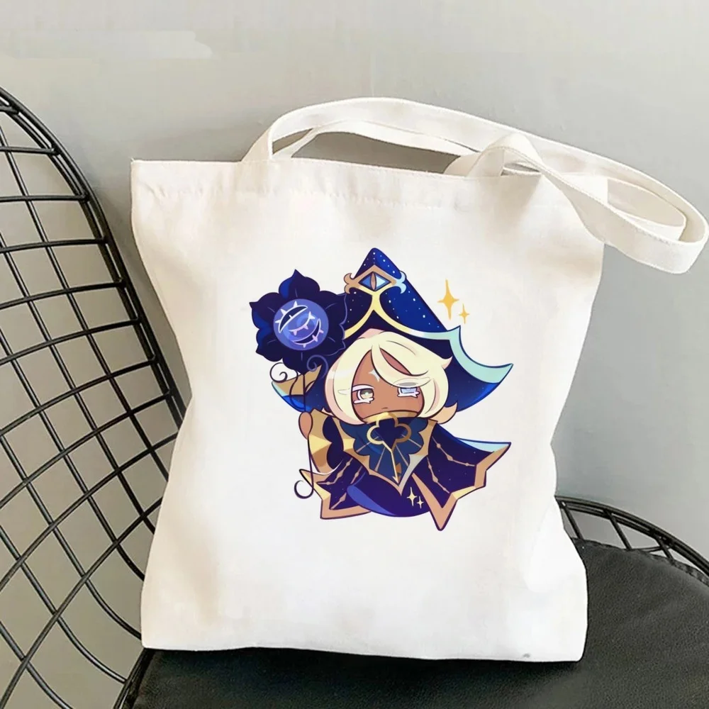 Shadow Milk Cookie tote bag shopping grocery sac cabas canvas  bolsas de tela woman