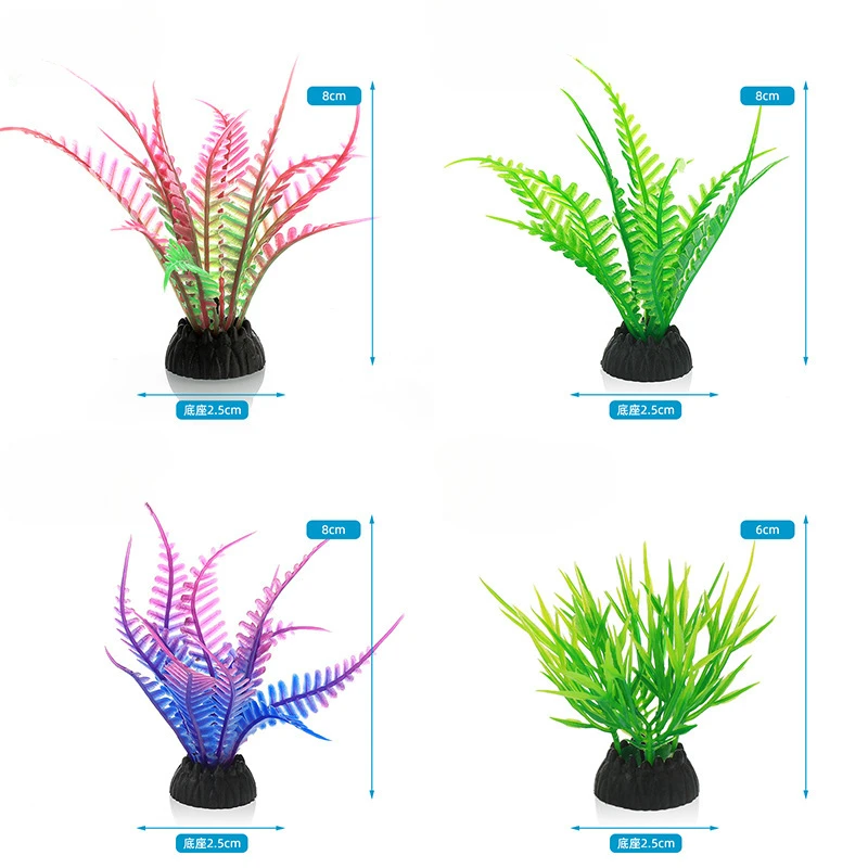 Aquarium Dekor Simulation Künstliche Blätter Wasser Pflanze Gras Umweltschutz Aquarium Ornament Aquatische Zubehör