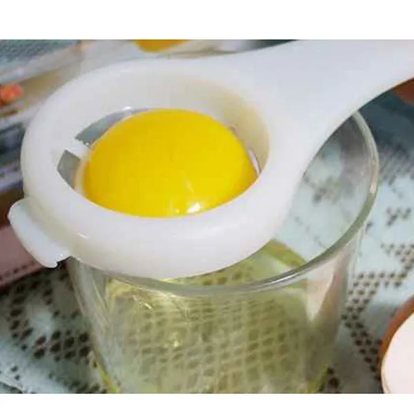 Mini Egg White Separator Efficient Yolk Separation Kitchen Baking Cooking Egg White Separation Tool Yolks Strainer Divider