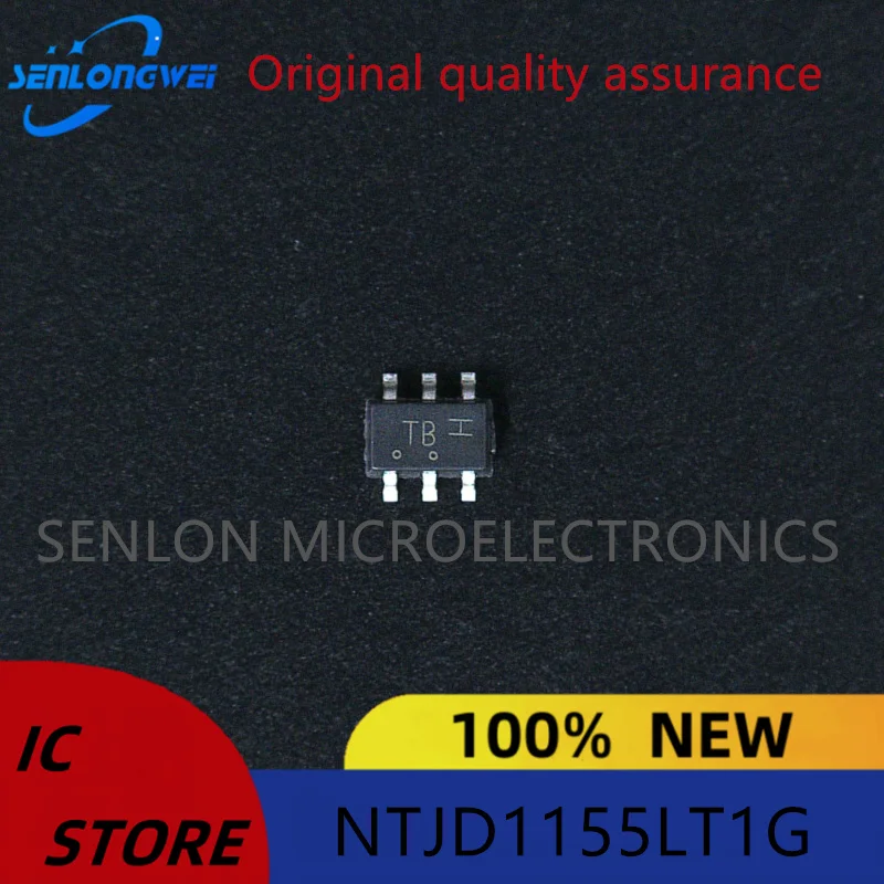 New original NTJD1155LT1G SC-88-6 N channel +  P channel Field effect tube (MOSFET)