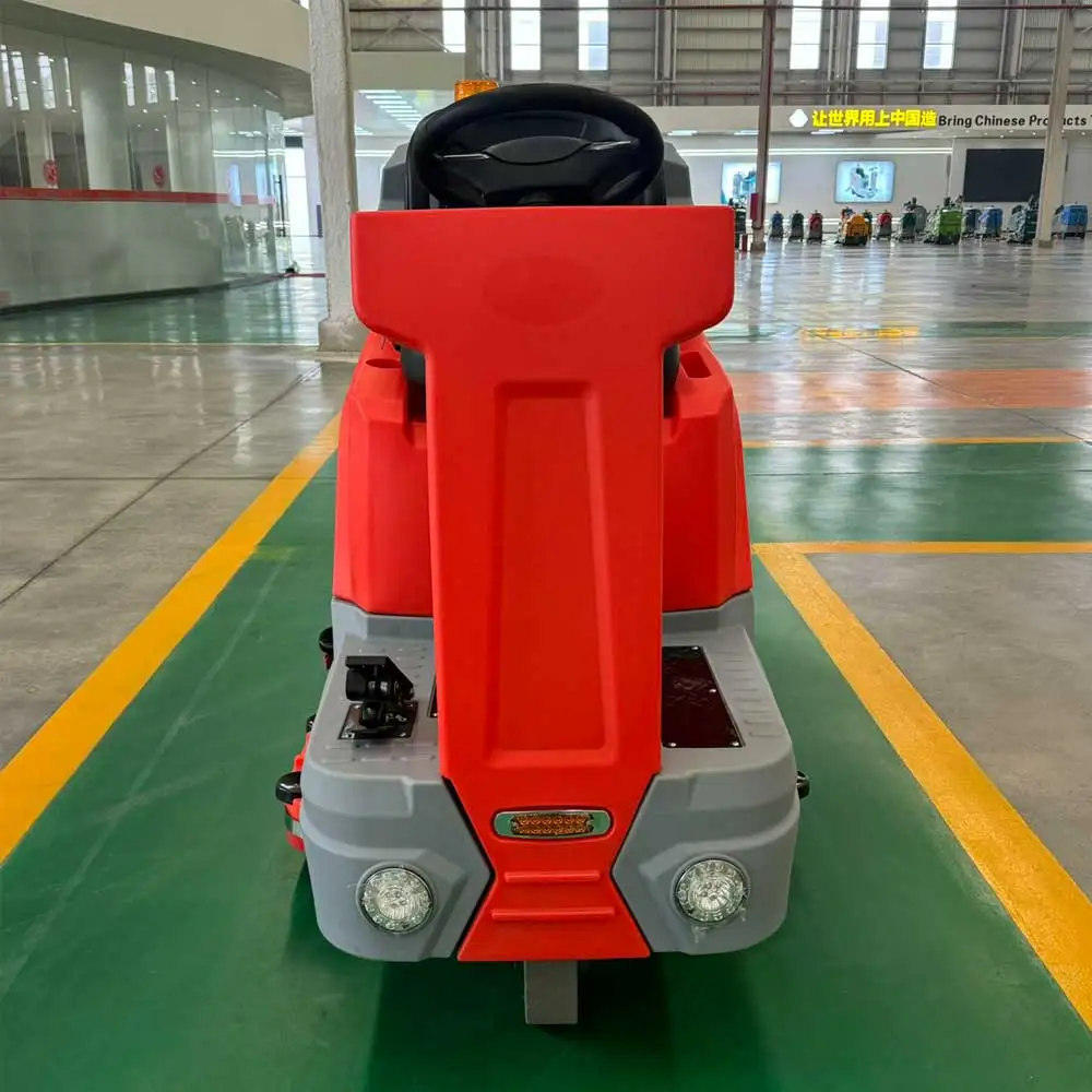 Electric Road Sweeper Machine Industrial Floor Cleaning Equipment High Efficiency Low Noise for Factory Workshop Parking Lot