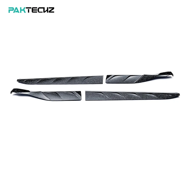 Paktechz Dry Carbon Fiber Body Kit Door Moldings for BMW XM G09