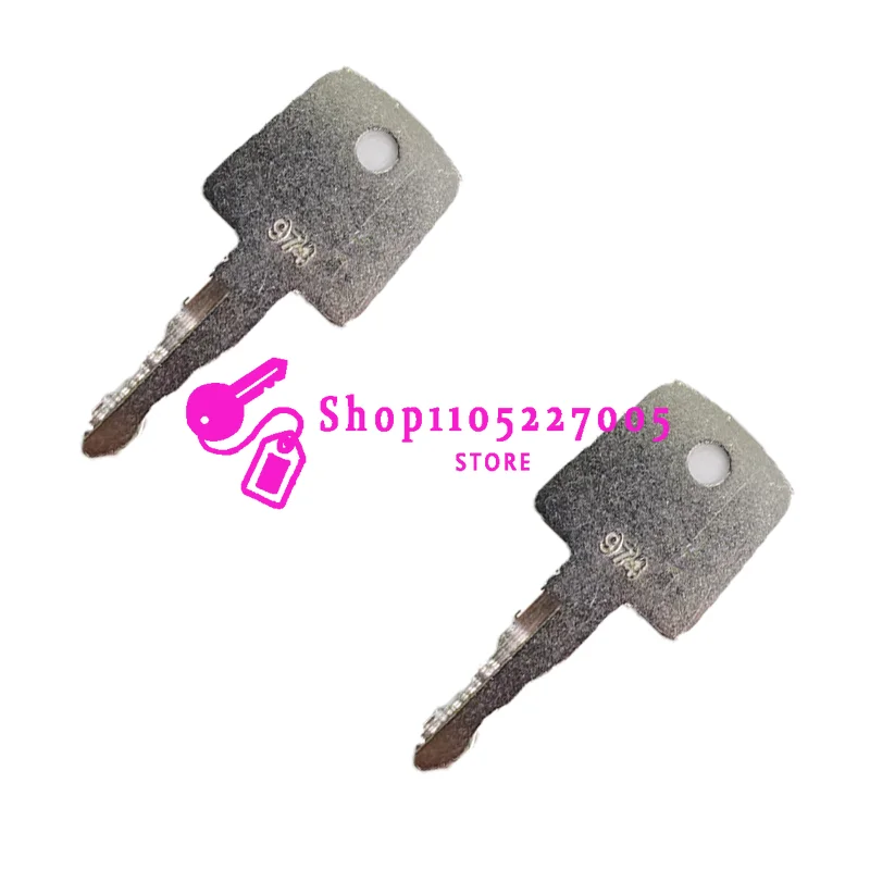 20/10/5/2/1pcs 974 Starter Key for Heavy Equipment 2820-00003 Ignition Key Roller Compactor Loader Equipment