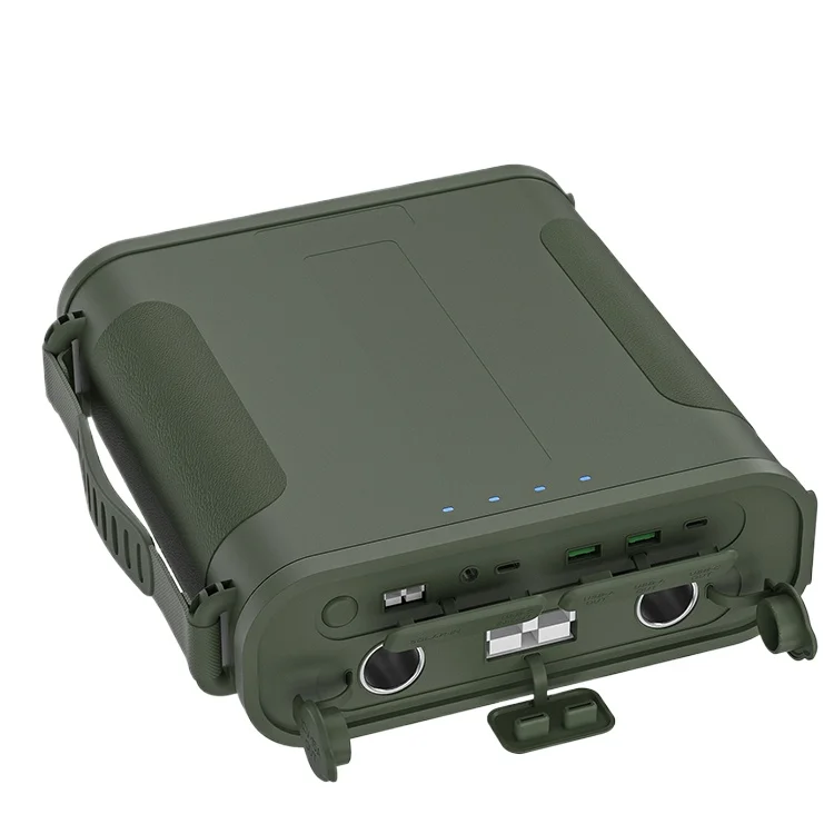 Portable 460Wh power bank with 100W PD 3.0 fast charging wireless charger, suitable for laptops/outdoor camping refrigerators/