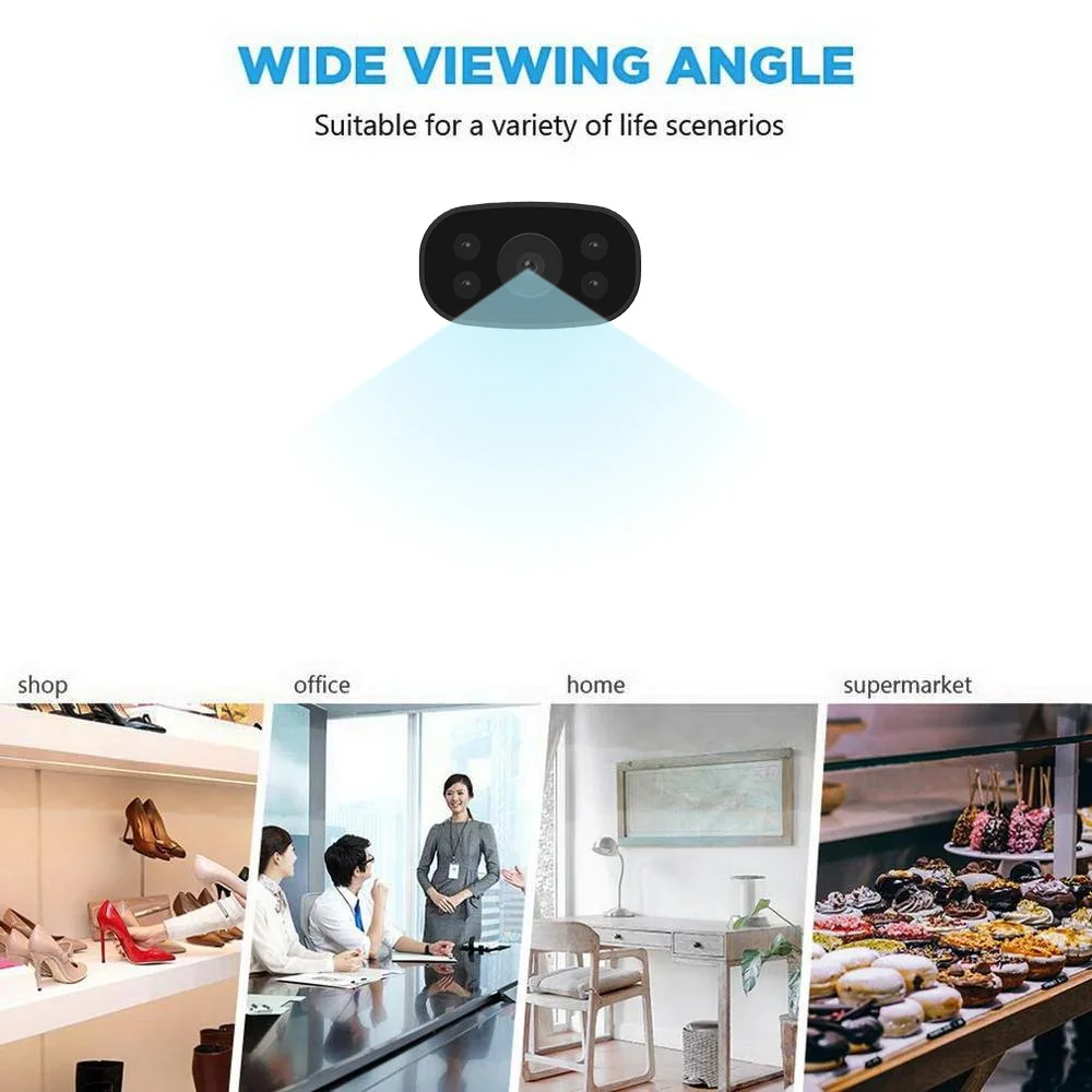A7 Wireless WIFI Remote Home Security Monitoring Hotel Parking Lot High Definition Night Vision Camera