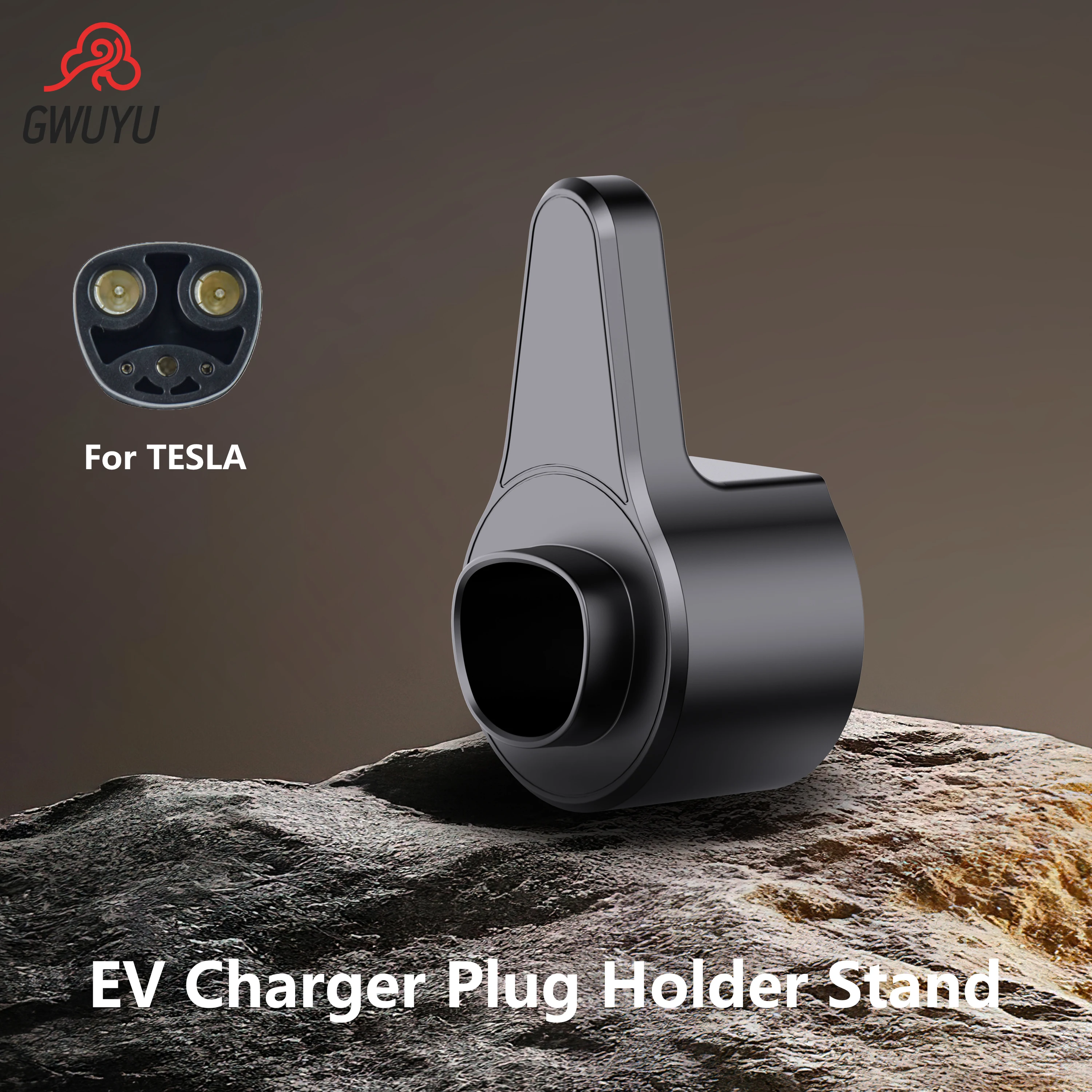 GWUYU Tesla EV Charger Plug Holder TZ20 Socket Wallbox Bracket Holder Electric Car Charging Station for Tesla
