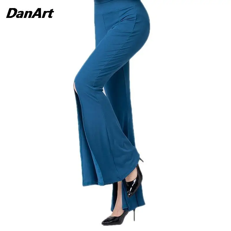 Ladies Modern Dancing Practing Costume Yoga Jogging Adults Gym Dance Trousers Soft Pants Model Shape Training Pants Adult Female