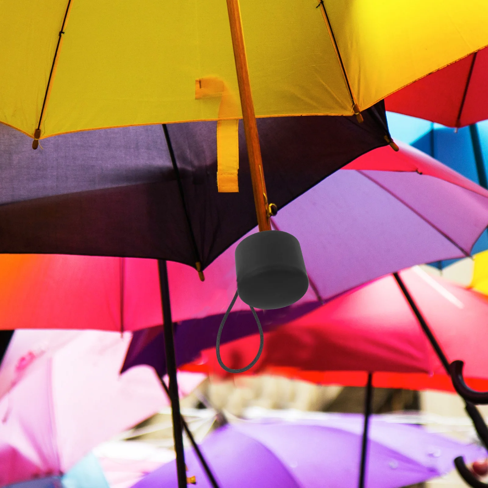 

Replaceable Umbrella Handle Plastic Grip Replacement 13-14mm Thread Sturdy Comfortable Umbrella Grip for Daily Use