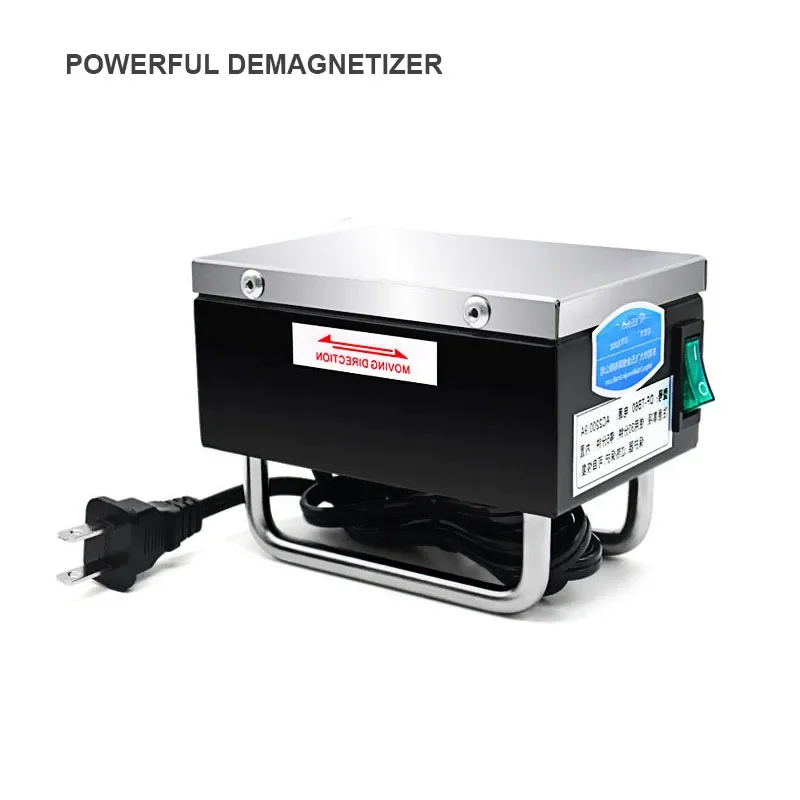 

220V Powerful Demagnetizer Portable Mini Degaussing Mold Demagnetizer Demagnetization Tool TB60