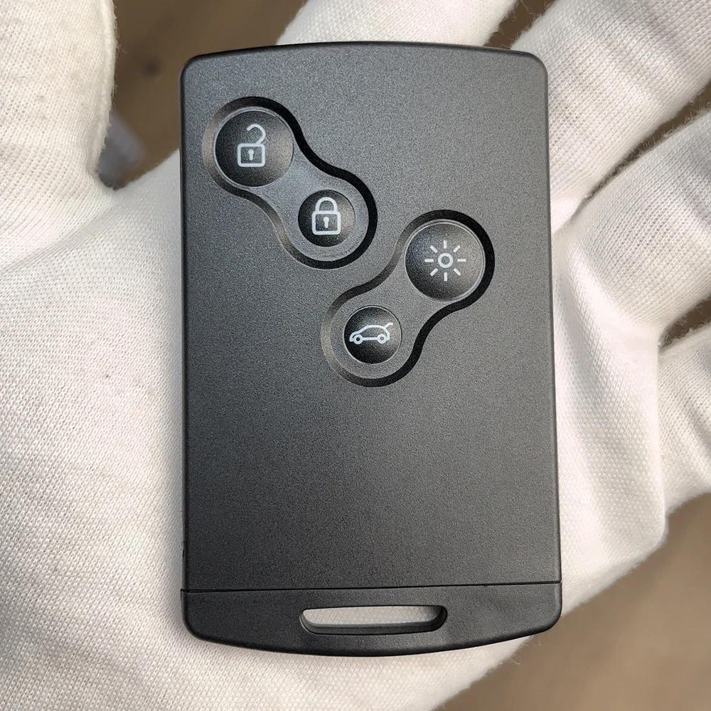 YOCASTY For Renault Clio IV Captur Megane III Fluence Laguna III Scenic Koleos Samsung QM5 Keyless Smart Key Shell Case