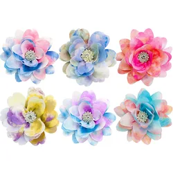 10PCS New Flower Pets Collar Accessories Dog Bowtie Big Flower-Collar Movable Fashion Dogs Bow Ties Collar Pet Supplies