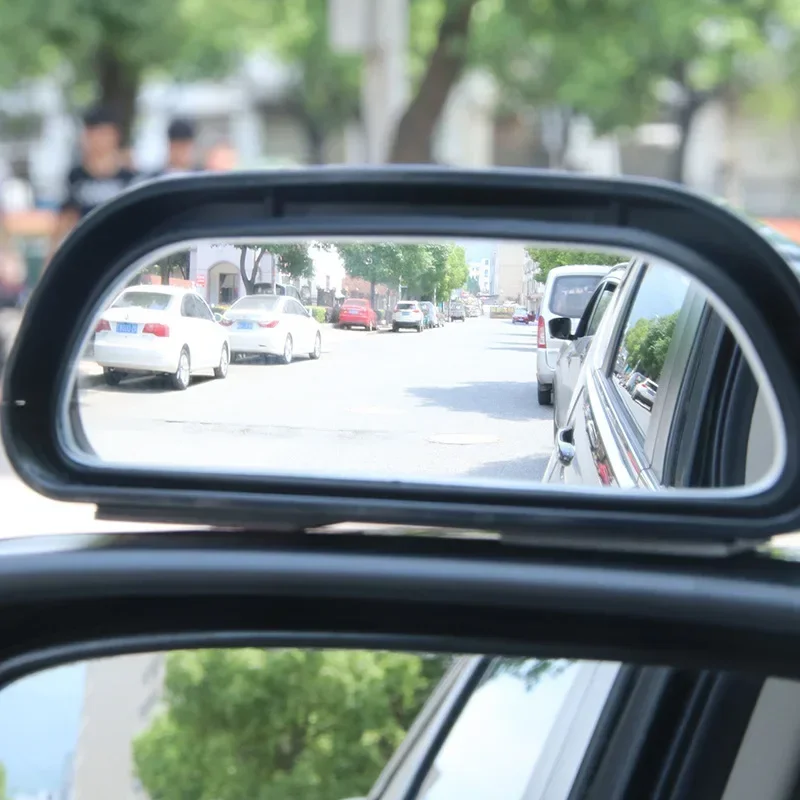 Car Auxiliary Mirror Definition Convex Mirror Blind Spot Rearview Mirror Reversing Auxiliary Mirror Easy Install Car Accessories