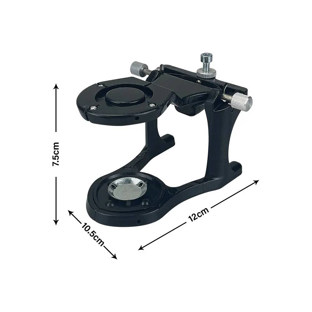 Dental Magnetic Articulator Adjustable Jaw Frame For Mounting Pre-Cast Teeth Model Magnet Bracket Type B Frame Dentistry Tools