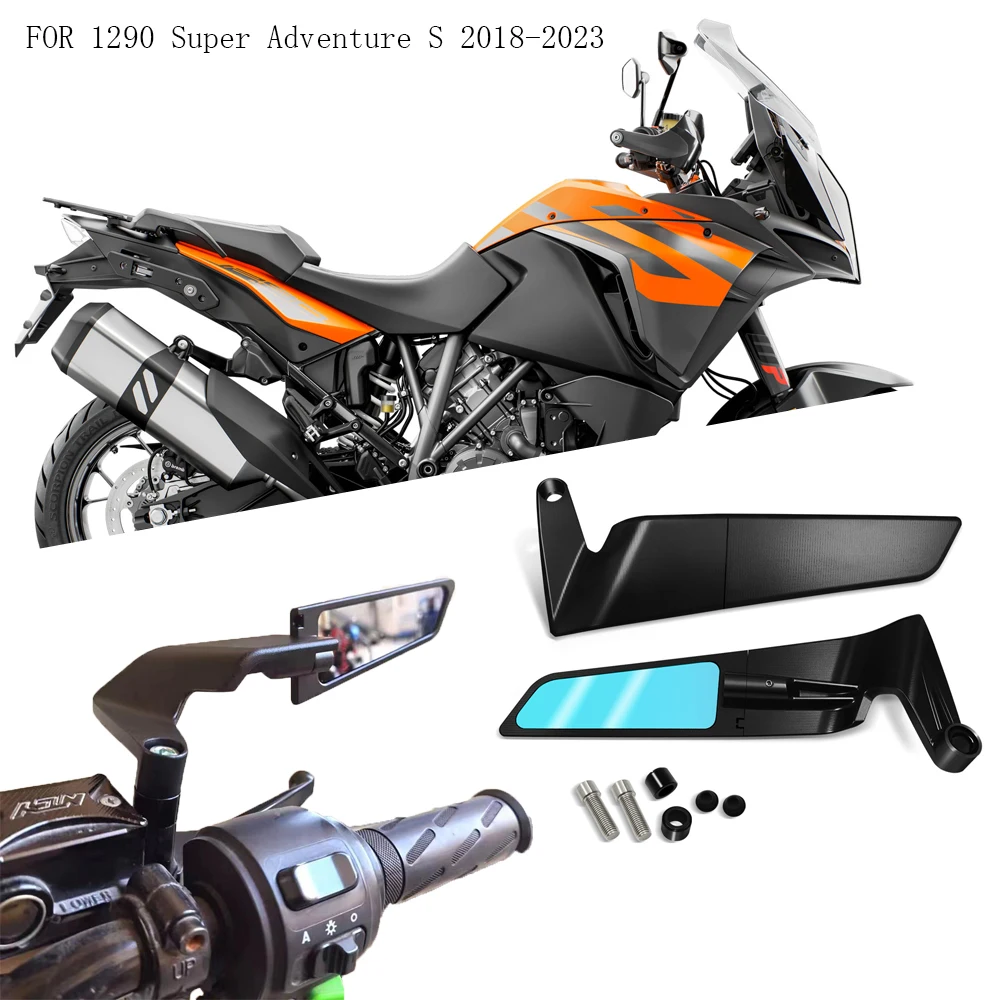 For 1290 Super Adventure S 2018-2023 motorcycle accessories rearview mirror wind wing side rear view reversing