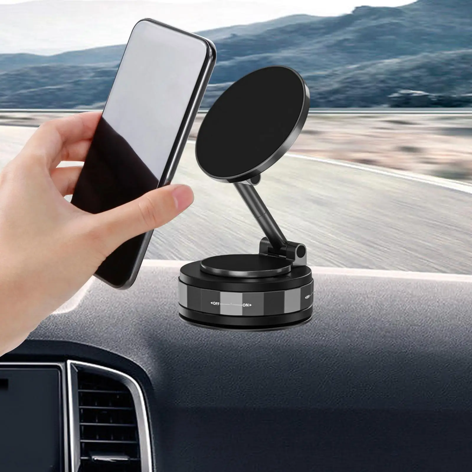 

Автомобильный держатель для телефона, легкие аксессуары, регулируемый угол, вакуумная складная подставка для телефона для офисной столешницы, тренажерный зал, автомобиль, подарок