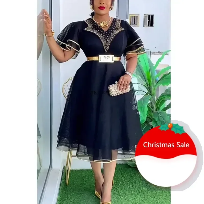 

Осенние африканские платья Дашики по индивидуальному заказу для женщин, элегантные платья Анкары, большие размеры, вечерние вечерние длинные платья макси, наряды в африканском стиле