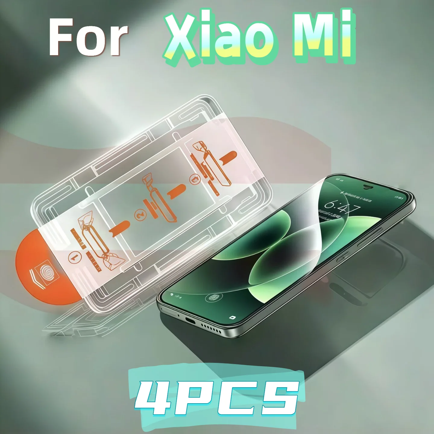 

For XIAO MI 14 13 12t 10 9 9t 10t 11i Pro Lite CC9 X3 T Tempered Glass Film 4pcs Auto Dust Removal Screen Protector Easy Install