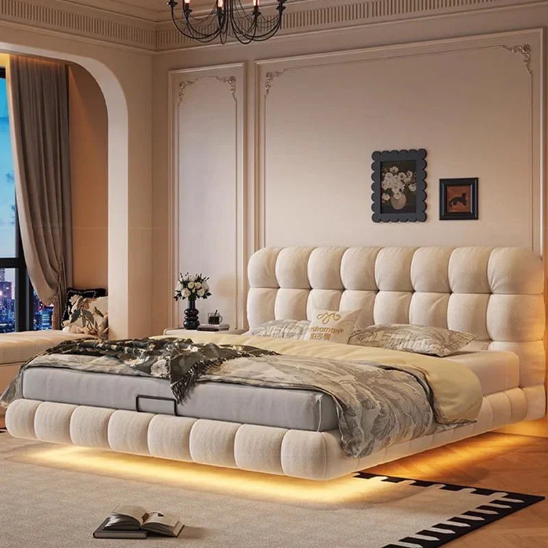 Smart Bedroom Massage Bed Queen Children Double Modern Luxury Bed Multifunctional Hospital Sleeping Sun Cama Hotel Furniture