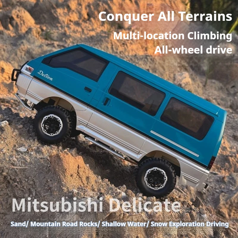 LDRC 1:12 LD1296 Mitsubishi Delika Rc Car Two-Speed Gearbox 380